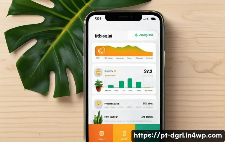 디지털 페인 관리 도구의 사용자 인터페이스 UI - A modern smartphone screen displaying a pain management app interface designed for Portuguese-speaki...