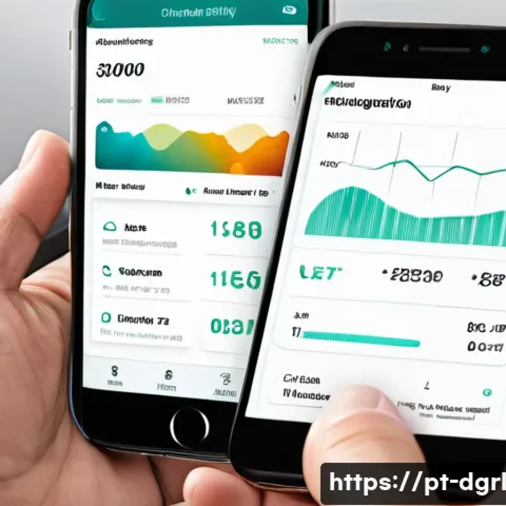 디지털 페인 관리 플랫폼 비교 분석 - A detailed digital pain monitoring app interface displayed on a modern smartphone screen, showing cu...